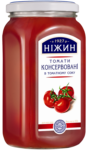 Томати неочищені у томатному соку