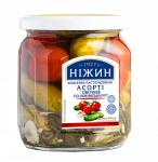 Асорті овочеве по-ніжинськи №7 з томатів черрі та огірків